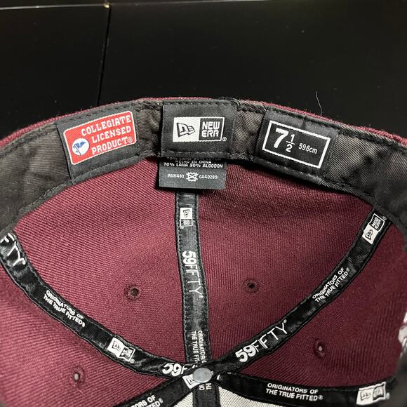 Vintage New Era 59Fifty Arizona Sun Devils Fitted Men’s Sz 7 1/2 Preowned - Picture 6 of 6